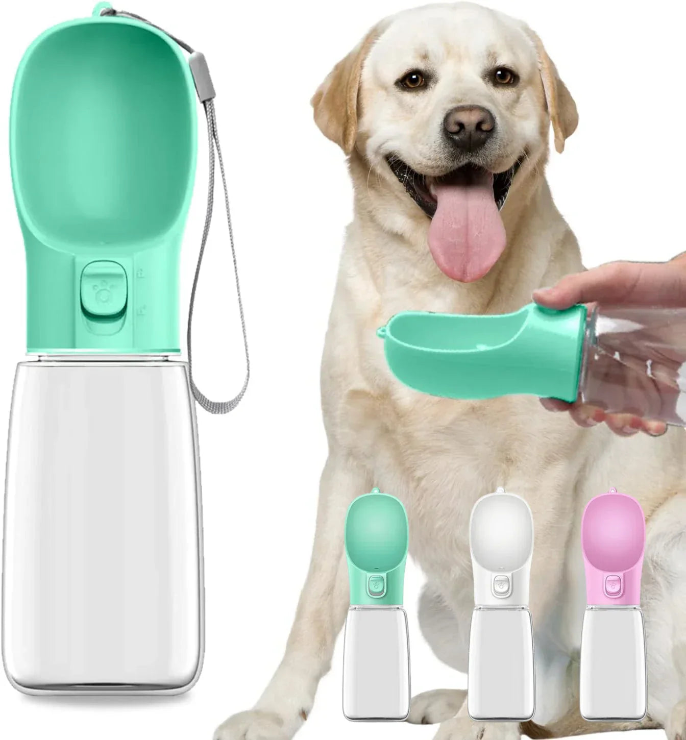 PetPal™ - Draagbare hondenkom met waterfles