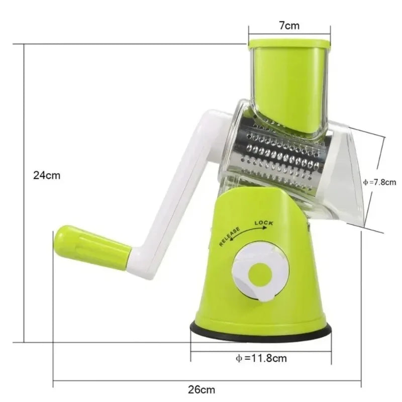 VeggiPro™ - 3-in-1 Multifunctionele Groentesnijder