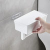 Rolluxe™ – 2-in-1 toiletrolhouder met plank en opbergdoos