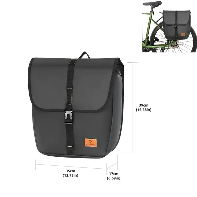 DryRide™ - Jouw waterdichte fietstas voor elk avontuur!