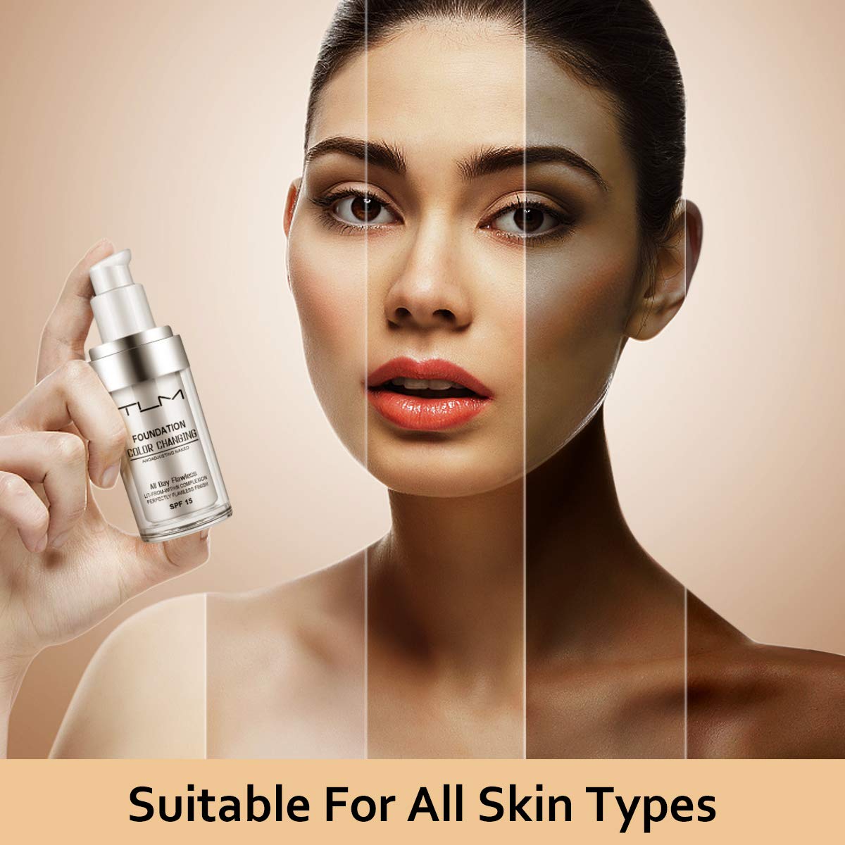 1+1 GRATIS | HueLuxe™ Huid-Perfecterende Foundation
