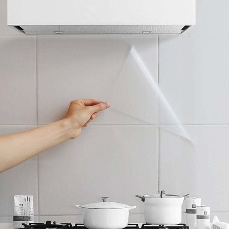 SpotGuard™ – Transparante, Olie-afstotende Muursticker Voor De Keuken