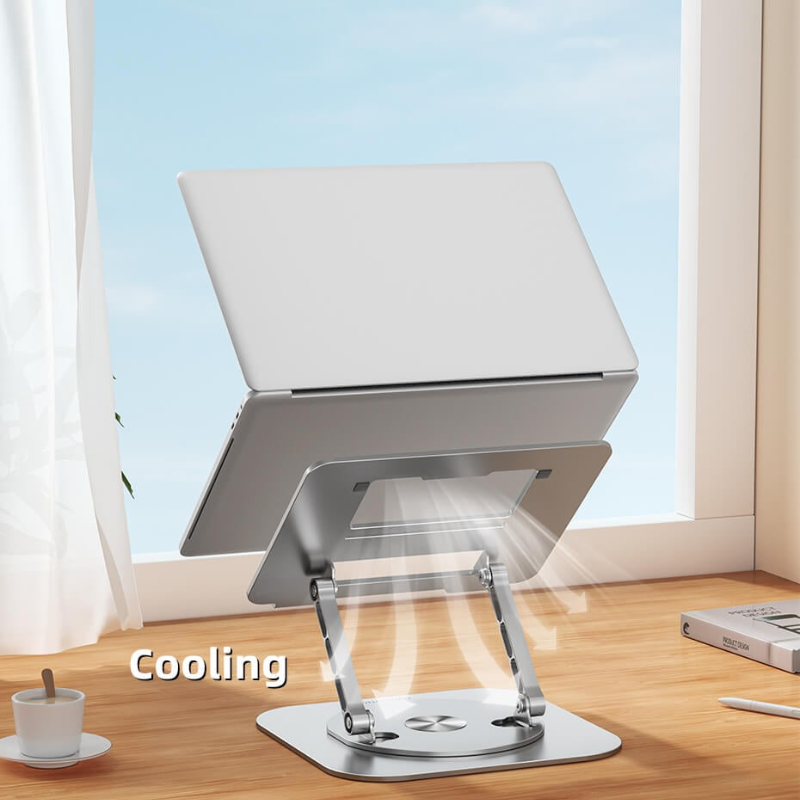 SpinStand™ – 360° Roterende Laptop-/Tabletstandaard