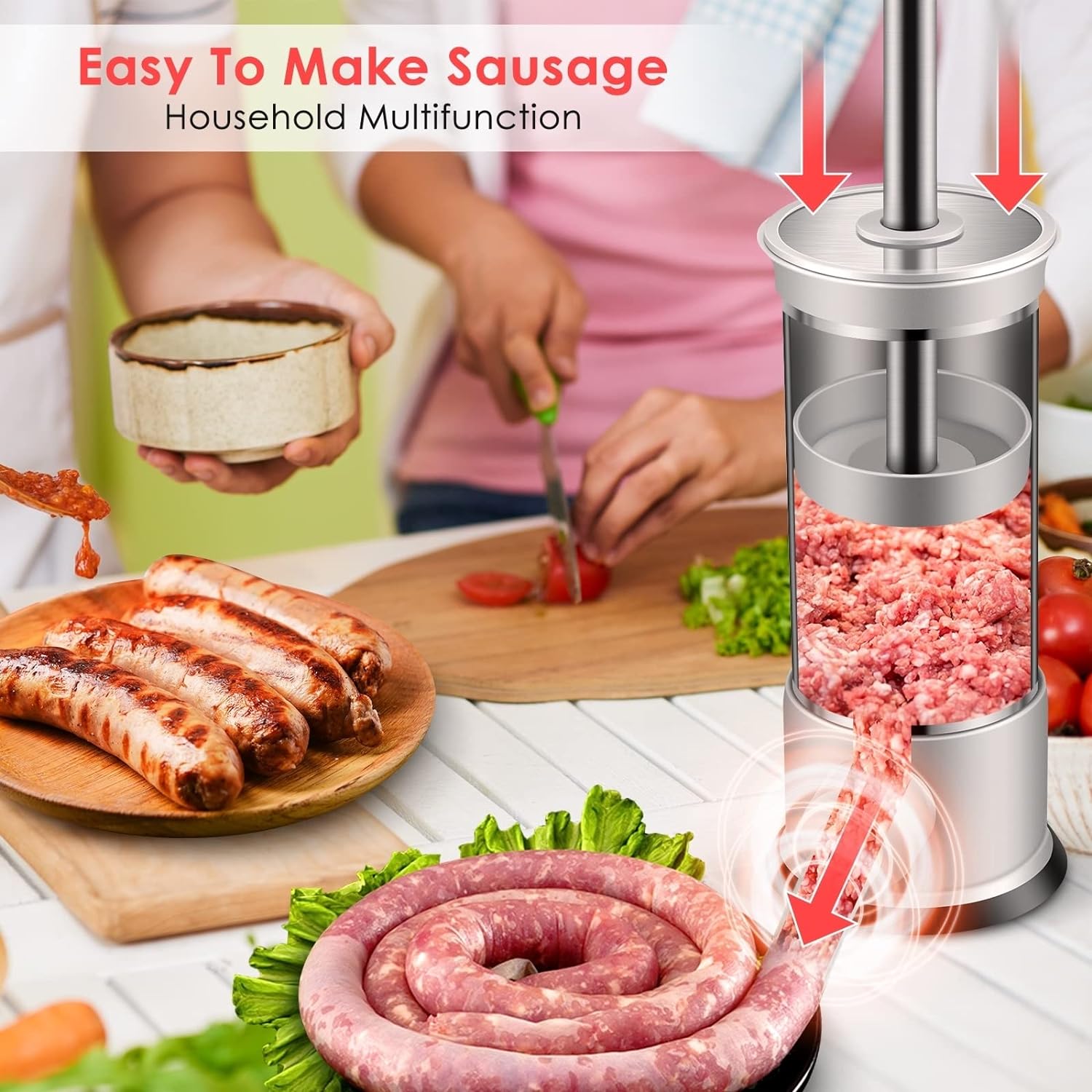 SausiCraft™ - Maak perfecte worstjes met gemak!
