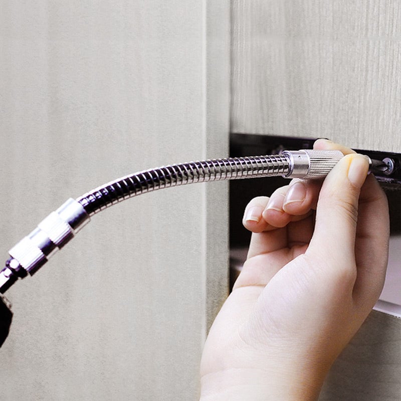 1+1 Gratis | FlexiBit™ Zeskantas Welle Metaal Flex Universele Uitbreidings Bit Houder