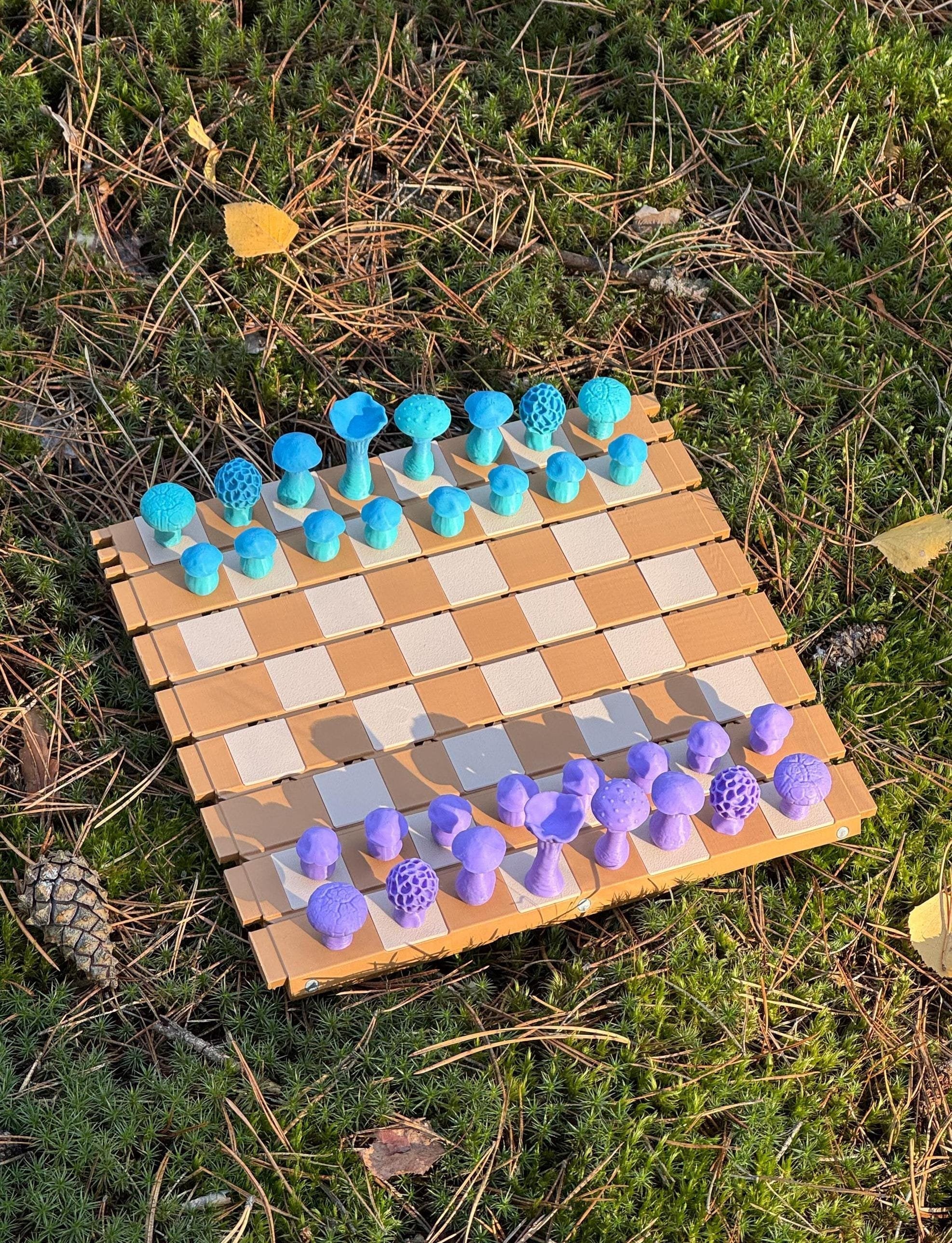 FairyChess™ - Magnetische Boschampignons Schaken