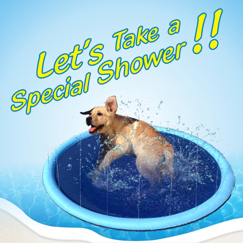 PawSplash™ - Opblaasbare Waterligkussen
