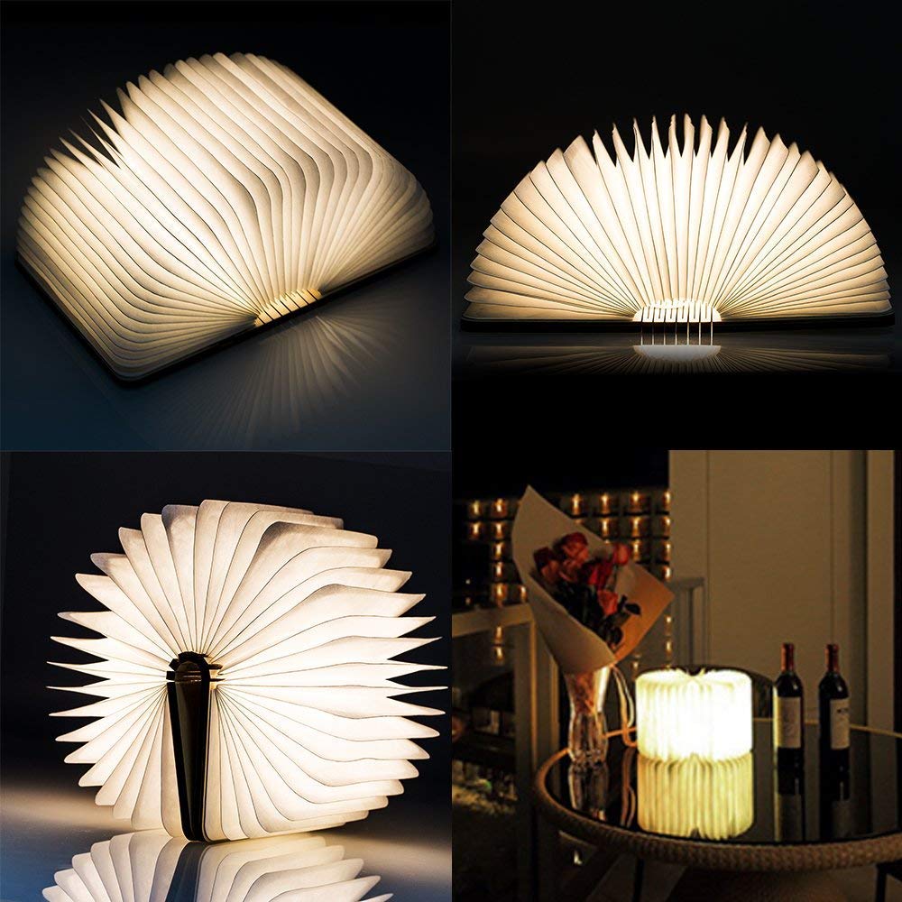 LumiFold™ - Opvouwbare bedlamp voor het omslaan van Pagina's