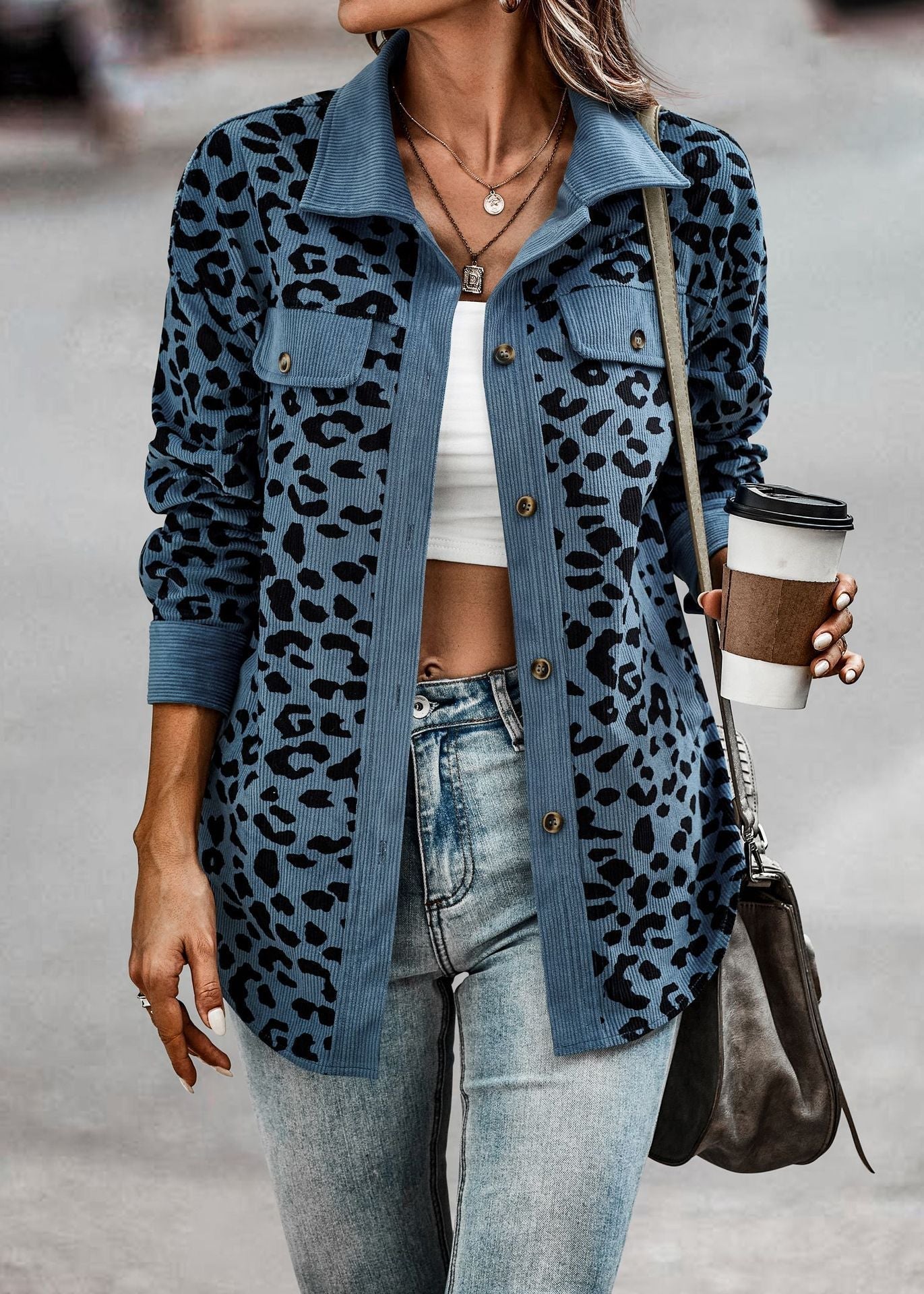 Olivia™ - Jungle Chic Luipaard Jasje