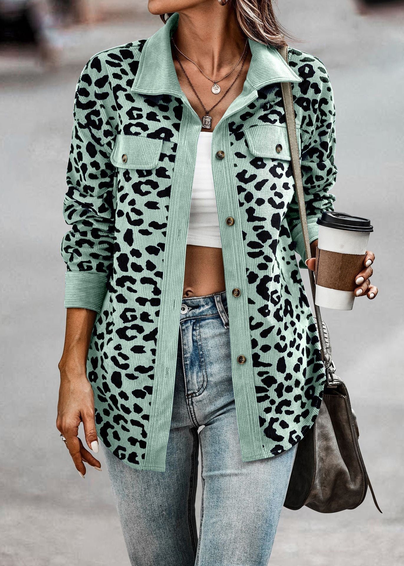 Olivia™ - Jungle Chic Luipaard Jasje