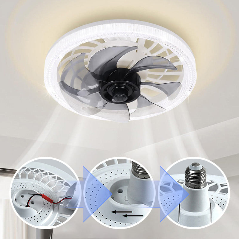 FanLume™ - 2-in-1 Ventilatorlamp met Afstandsbediening