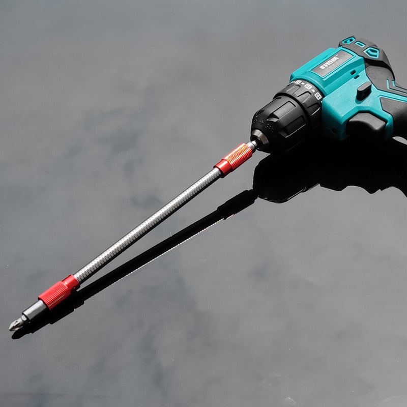 1+1 Gratis | FlexiBit™ Zeskantas Welle Metaal Flex Universele Uitbreidings Bit Houder