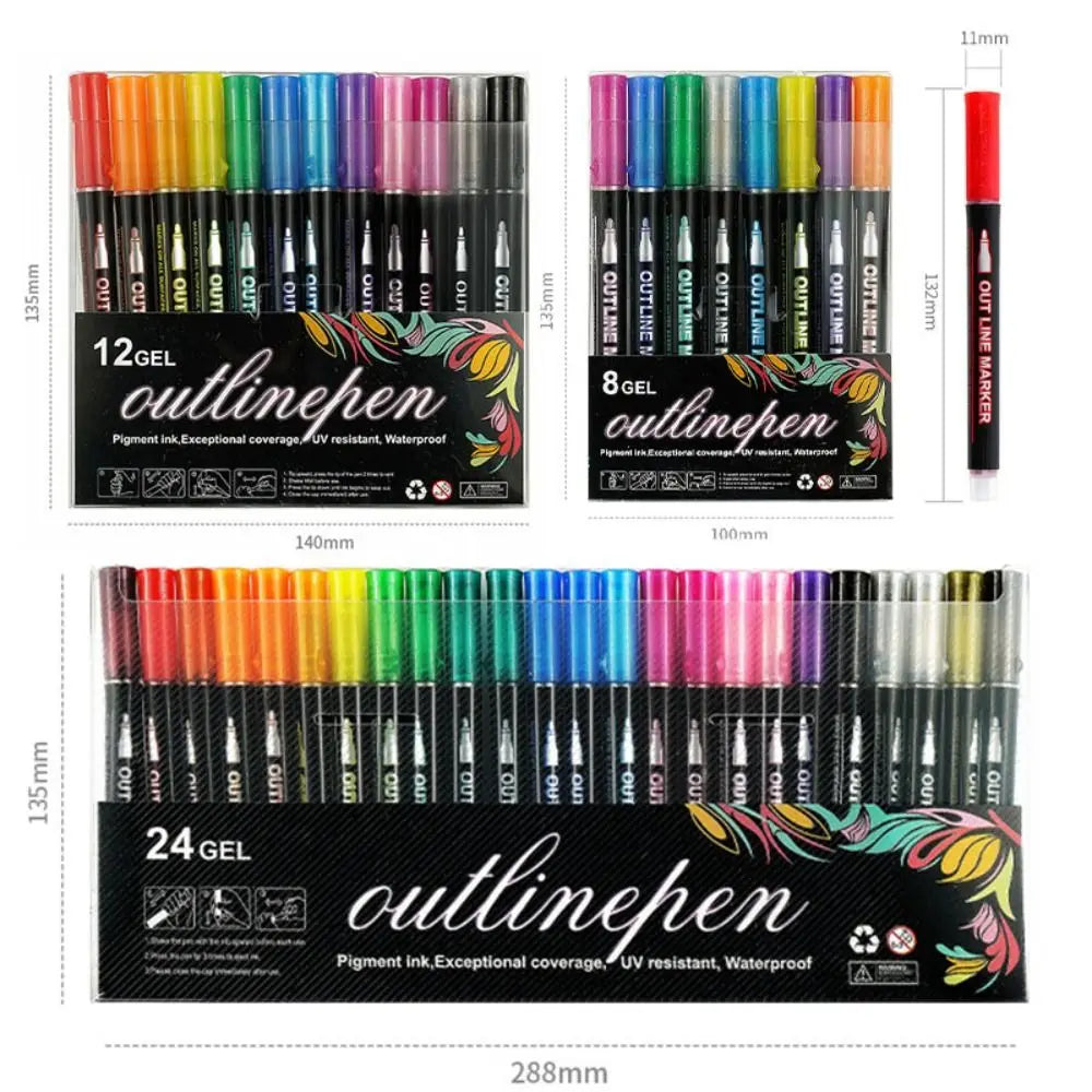 GlitterPens™ – Sprankelende Effecten