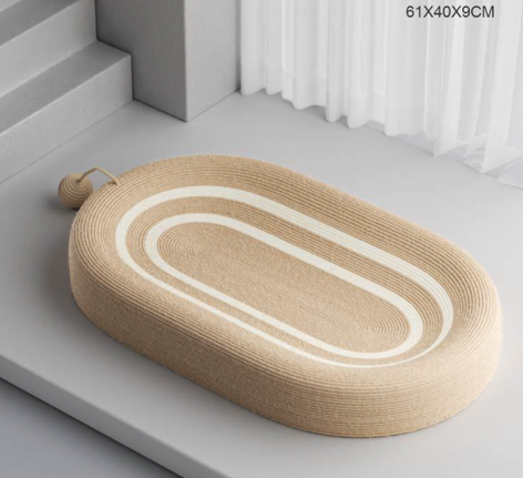ScratchNest™ - Pluche Kattenmand met een Krabbaar Oppervlak